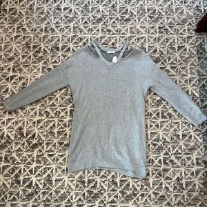 Cherish gray sweater dress